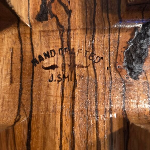 Banksia wood Candle Holder Handcrafted by J. Smith Candlestick - Picture 10 of 12